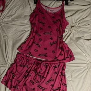 NWT Juicy Couture Three Piece Pajama Set